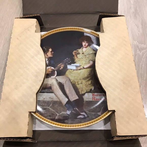 Norman Rockwell Plate - Picture 3 of 7
